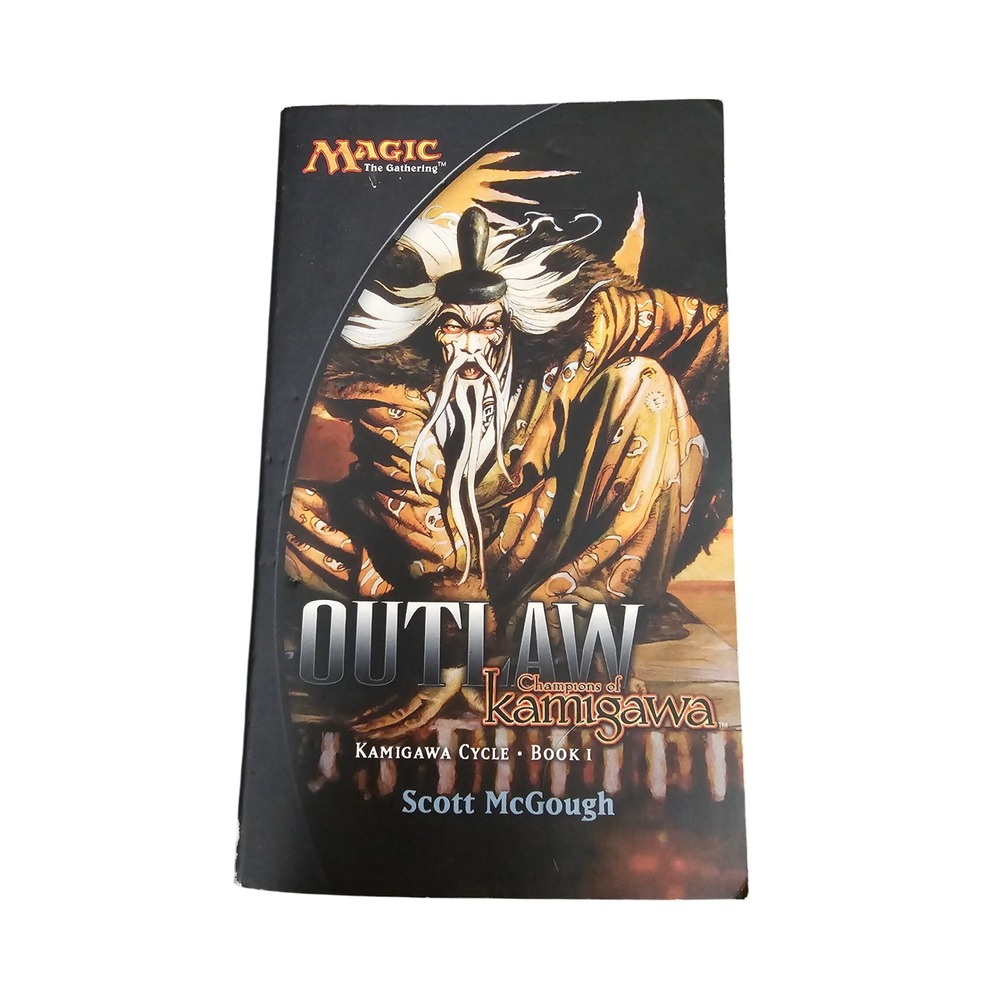 Magic The Gathering Book Outlaw Champions of Kamigawa OS Black Paper
